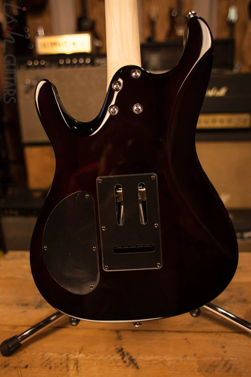 2018 Ibanez SA460QM Antique Brown Burst Electric Guitar - Image 7