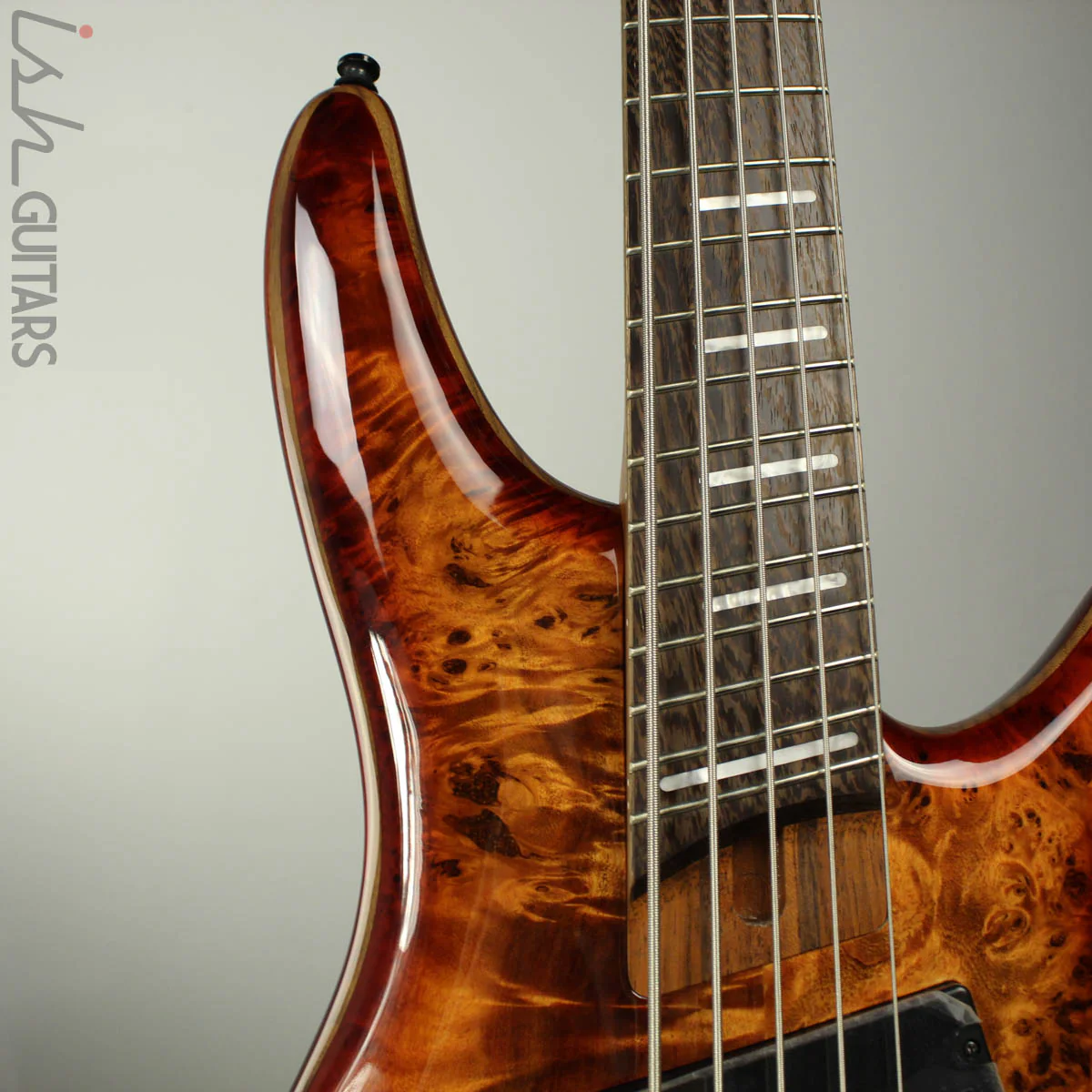 2018 Ibanez SRMS805BTT Brown Topaz Burst - Image 3