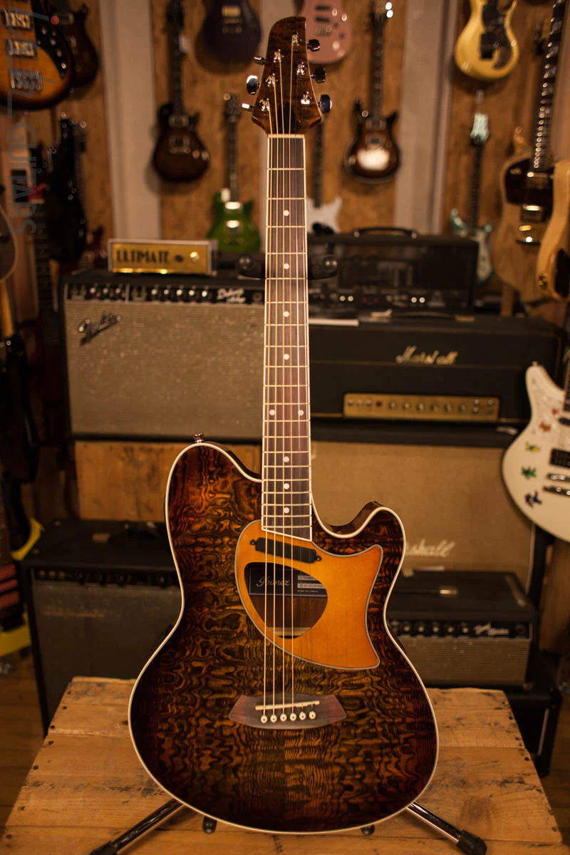 2018 Ibanez TCM50-VBS Talman Acoustic-Electric Vintage Brown Sunburst