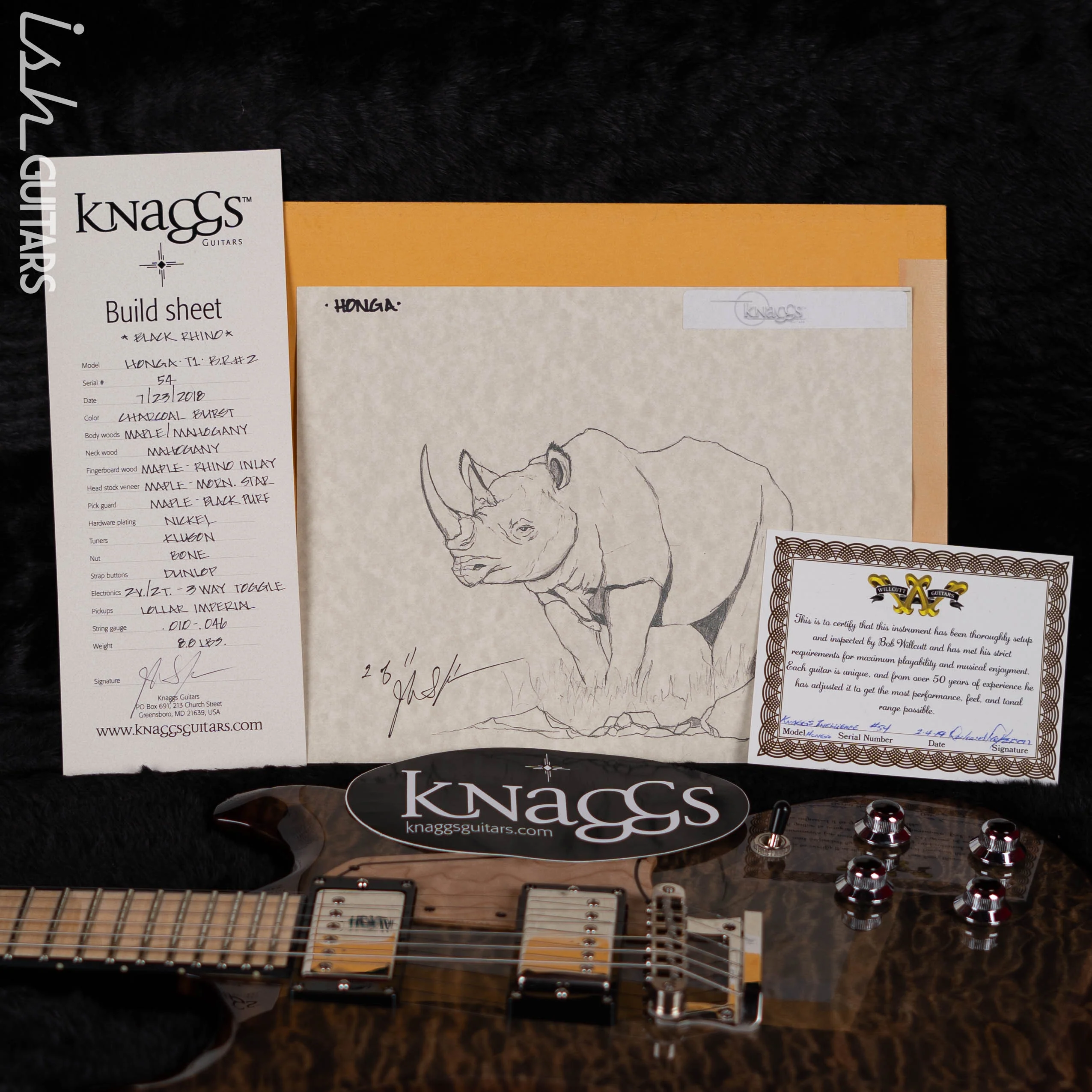 2018 Knaggs Honga Tier 1 Black Rhino #2 of 11 Charcoal Burst - Image 16