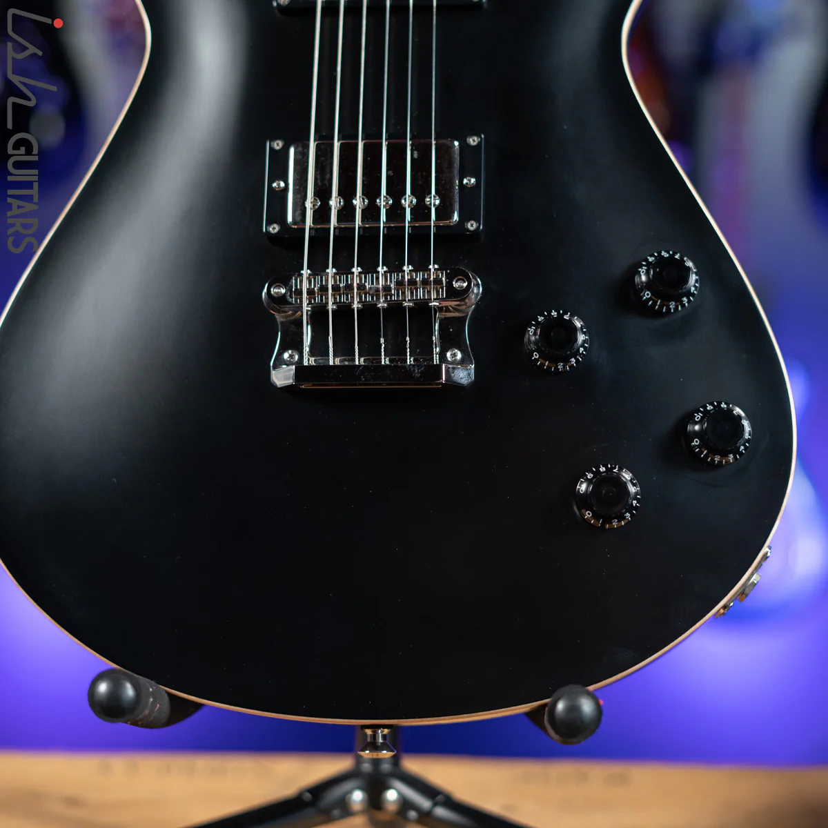2018 Knaggs Kenai T3 Black with Roasted Maple Neck - Image 4
