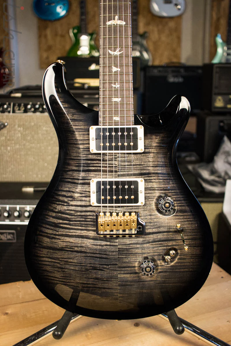 2018 Paul Reed Smith Custom 24-08 10 Top Charcoal Gray