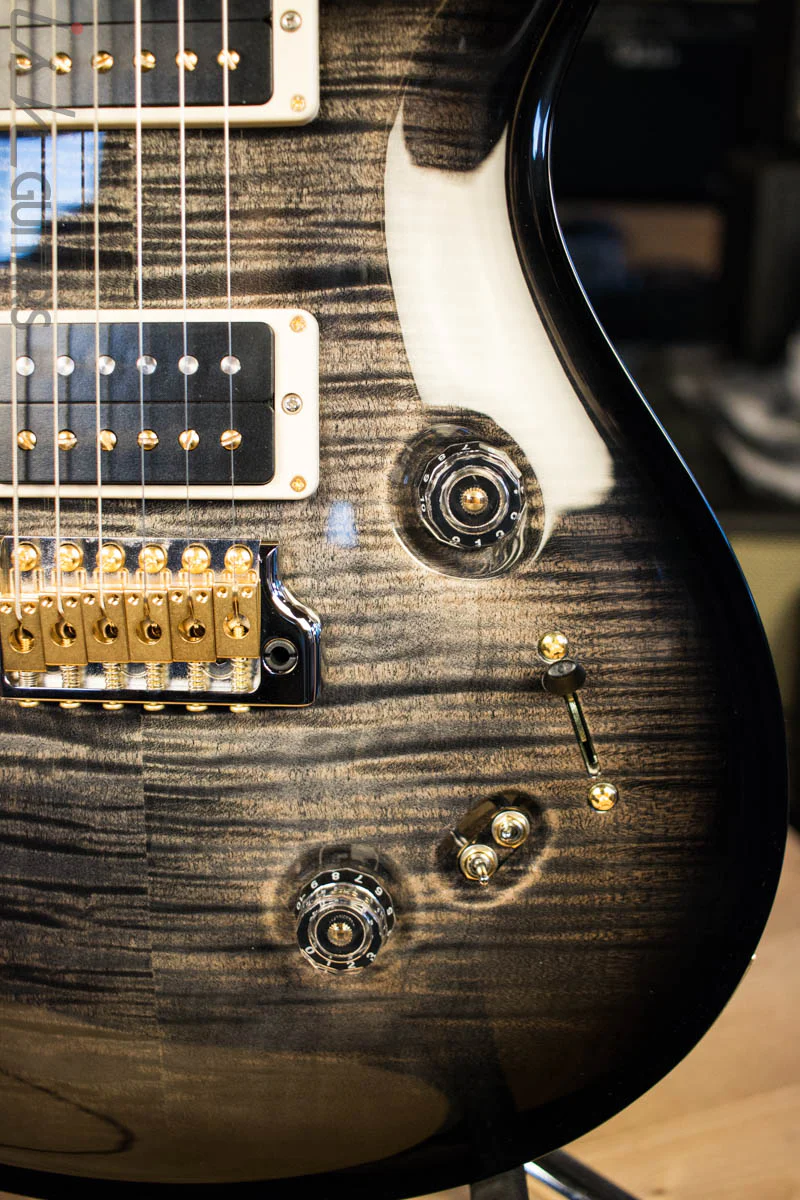 2018 Paul Reed Smith Custom 24-08 10 Top Charcoal Gray - Image 4