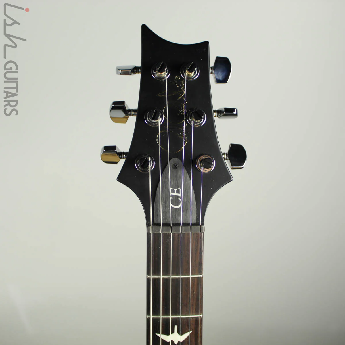 2018 Paul Reed Smith PRS CE24 Matteo Blue Smokewrap Burst Painted Satin Neck Quilted Top - Image 6