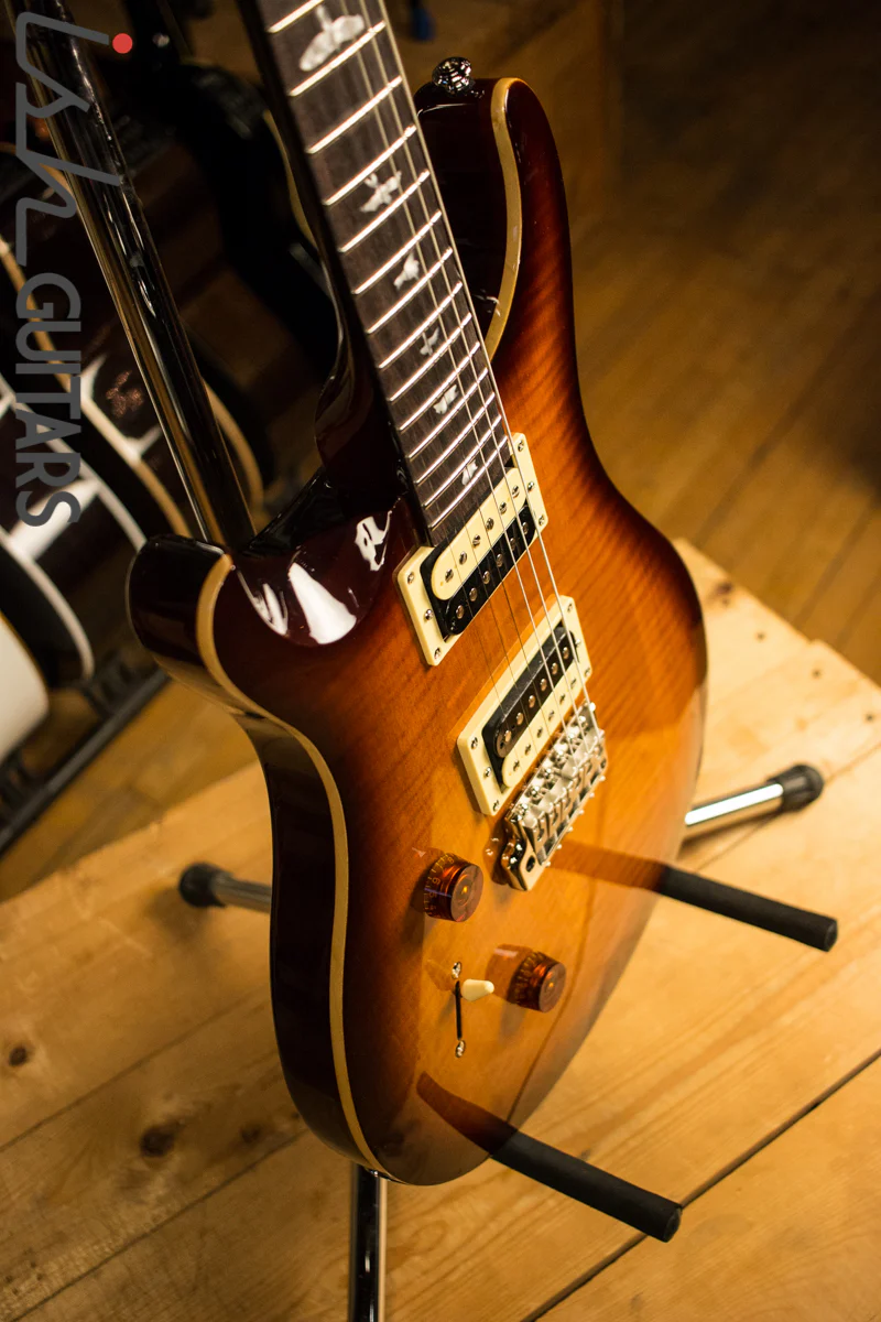 2018 Paul Reed Smith PRS SE Custom 24 Lefty Left Handed - Tobacco Sunburst - Image 6