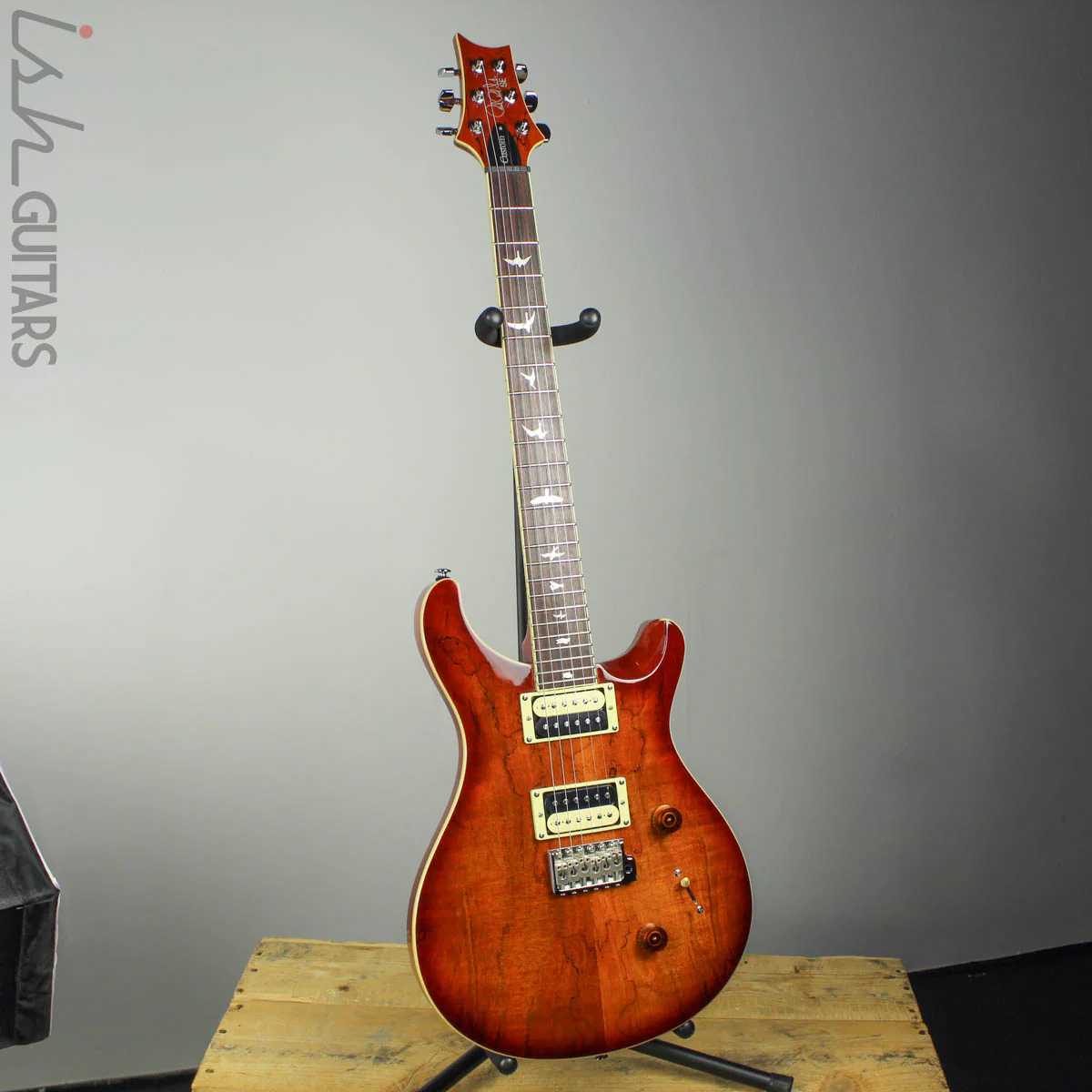 2018 Paul Reed Smith PRS SE Custom 24 Spalted Maple Exotic Top - Image 2