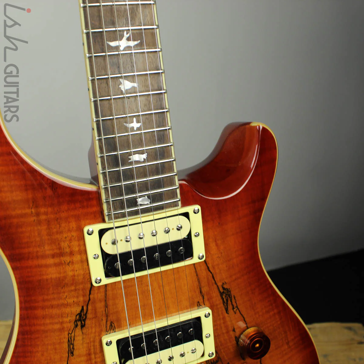 2018 Paul Reed Smith PRS SE Custom 24 Spalted Maple Exotic Top - Image 5