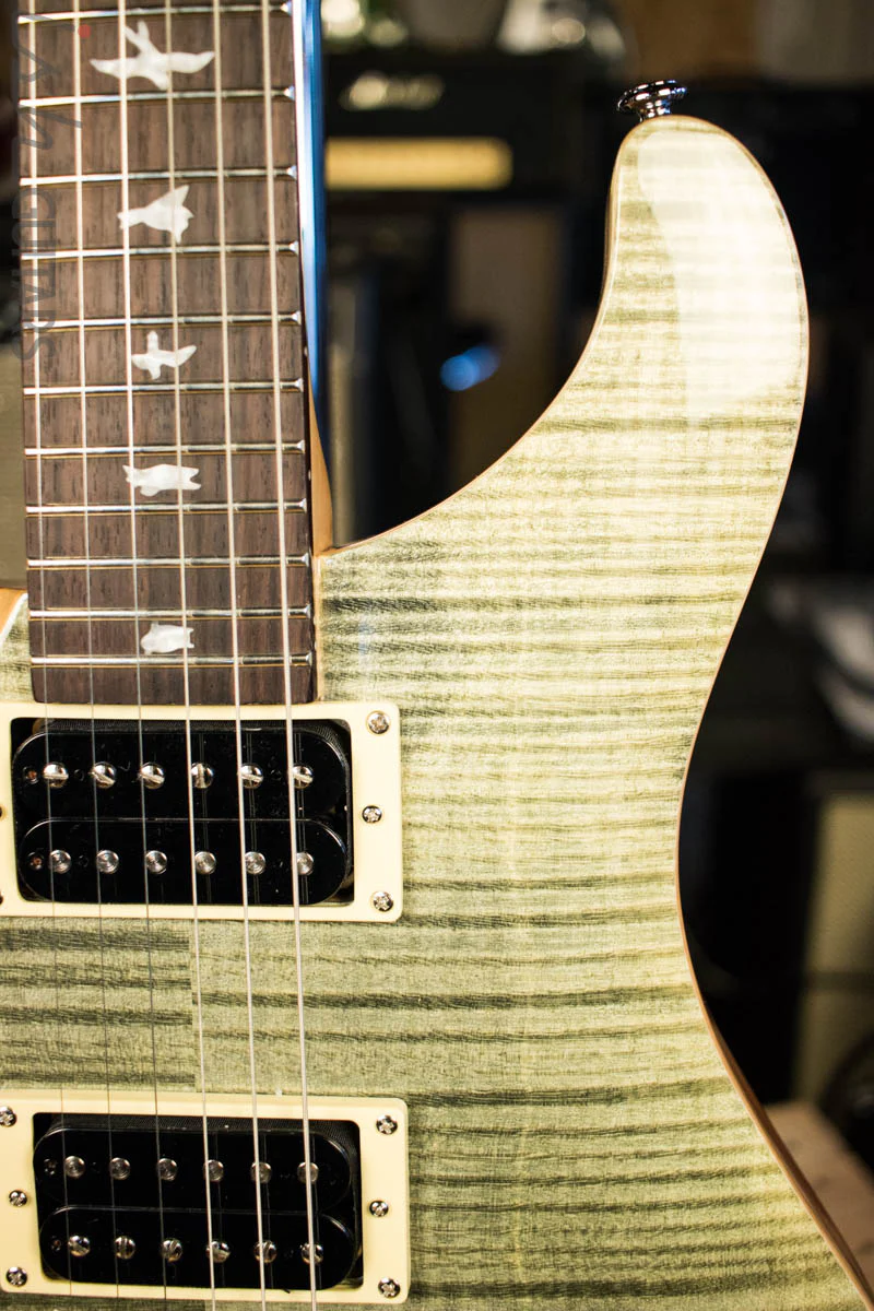 B-Stock Paul Reed Smith SE Custom 24 Lefty Trampas Green - Image 3
