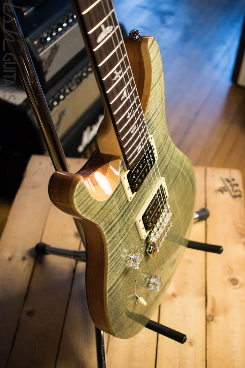 B-Stock Paul Reed Smith SE Custom 24 Lefty Trampas Green - Image 9