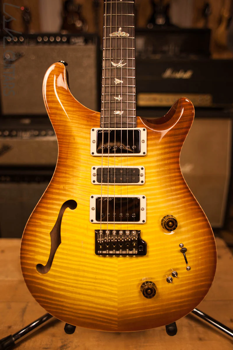 2018 Paul Reed Smith Special 22 Semi Hollow Wood Library Livingston Lemondrop