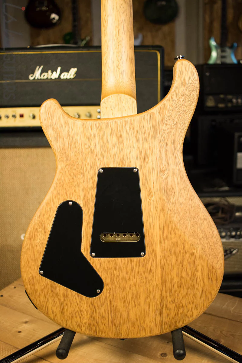 Paul Reed Smith PRS Wood Library Custom 24-08 One Piece Quilted Maple Vintage Natural Satin Korina - Image 7