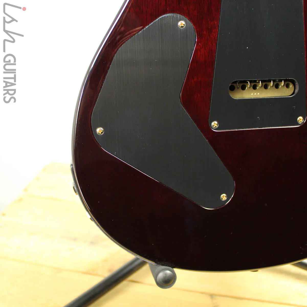 2018 PRS Paul Reed Smith Custom 24 Piezo 10 Top Dark Cherry Wrap Burst Custom Color - Image 10