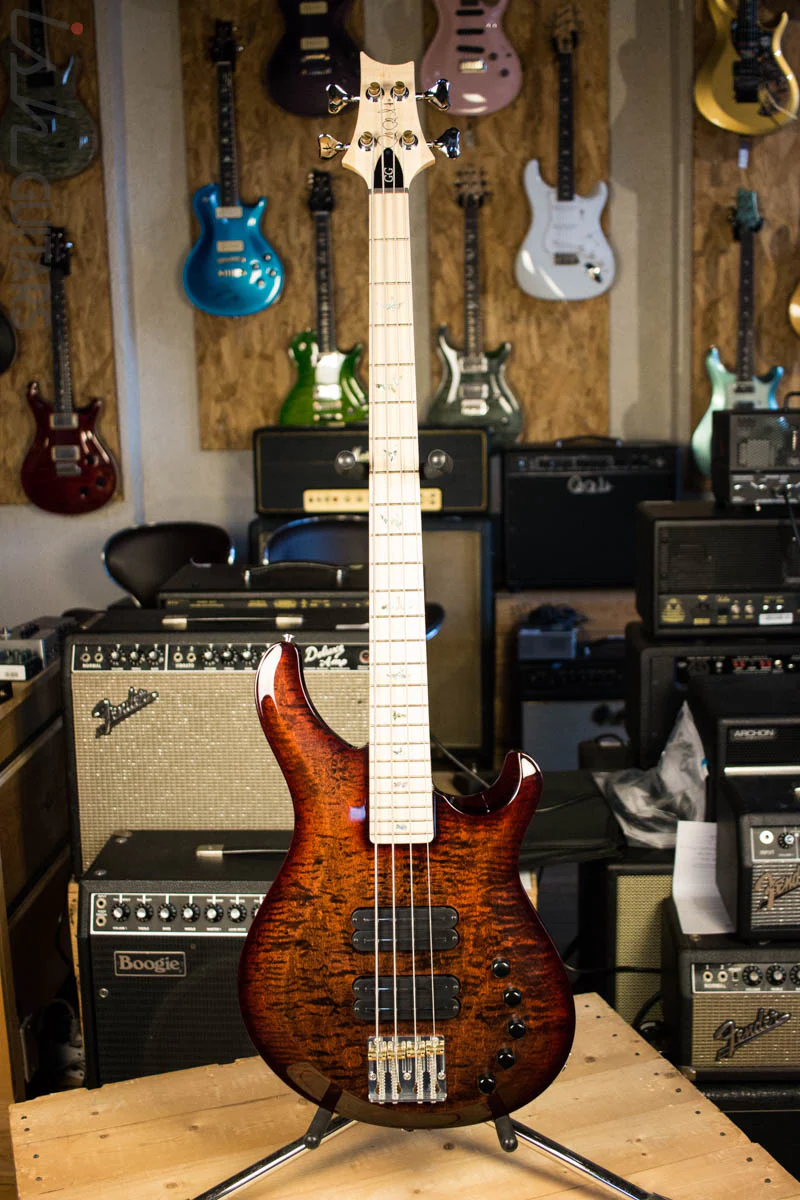 2018 PRS Grainger 4 String Bass Custom Color Maple Fretboard Non 10 Top - Image 2