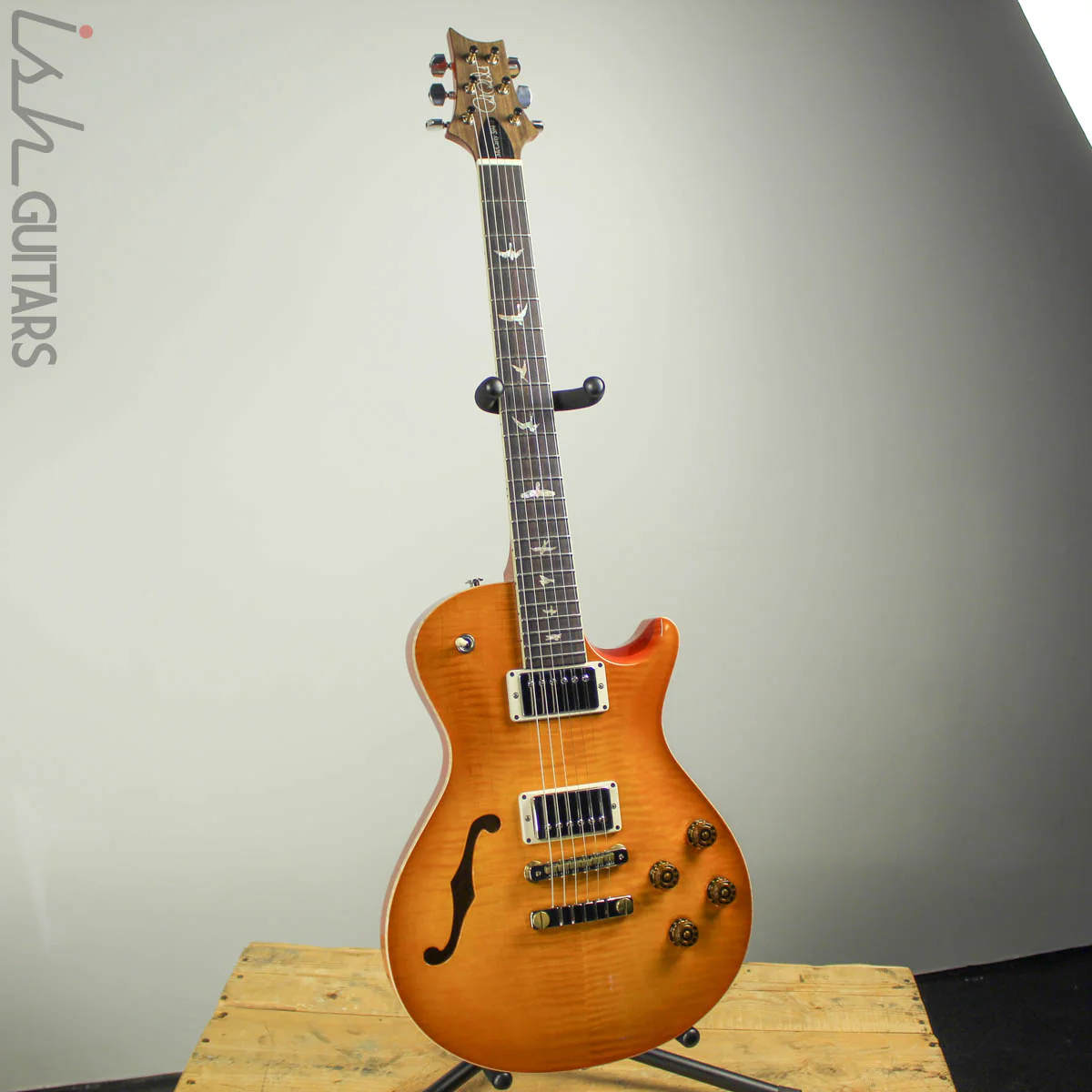 2018 PRS Experience McCarty 594 Singlecut Semi-Hollow Limited McCarty Sunburst - Image 2