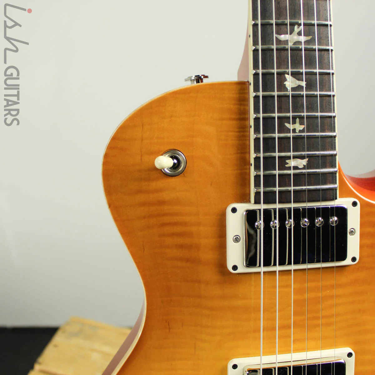 2018 PRS Experience McCarty 594 Singlecut Semi-Hollow Limited McCarty Sunburst - Image 4