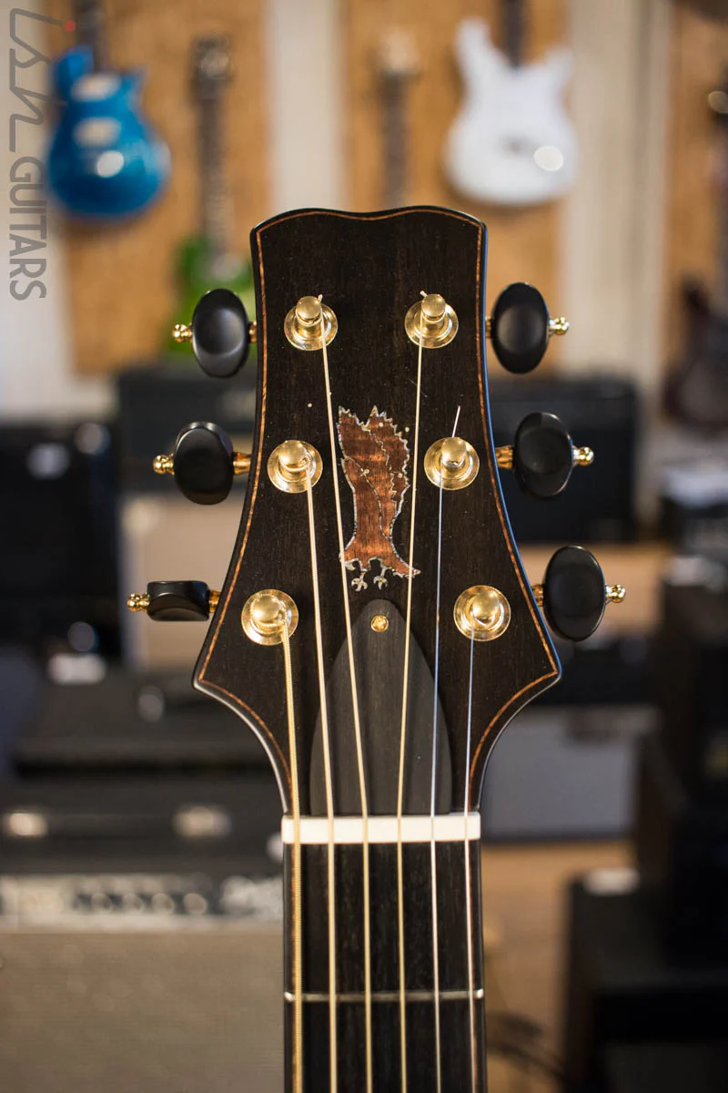 2018 PRS Experience Private Stock Angelus Acoustic Electric Torrifed and Ebony - Image 5