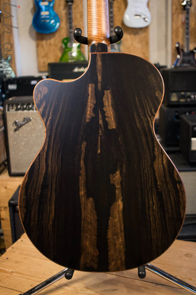2018 PRS Experience Private Stock Angelus Acoustic Electric Torrifed and Ebony - Image 7