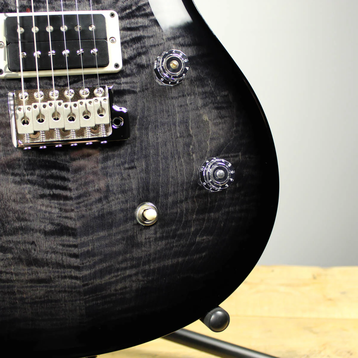 2018 PRS Paul Reed Smith CE 24 Bolt-on Grey Black Smokewrap - Image 3