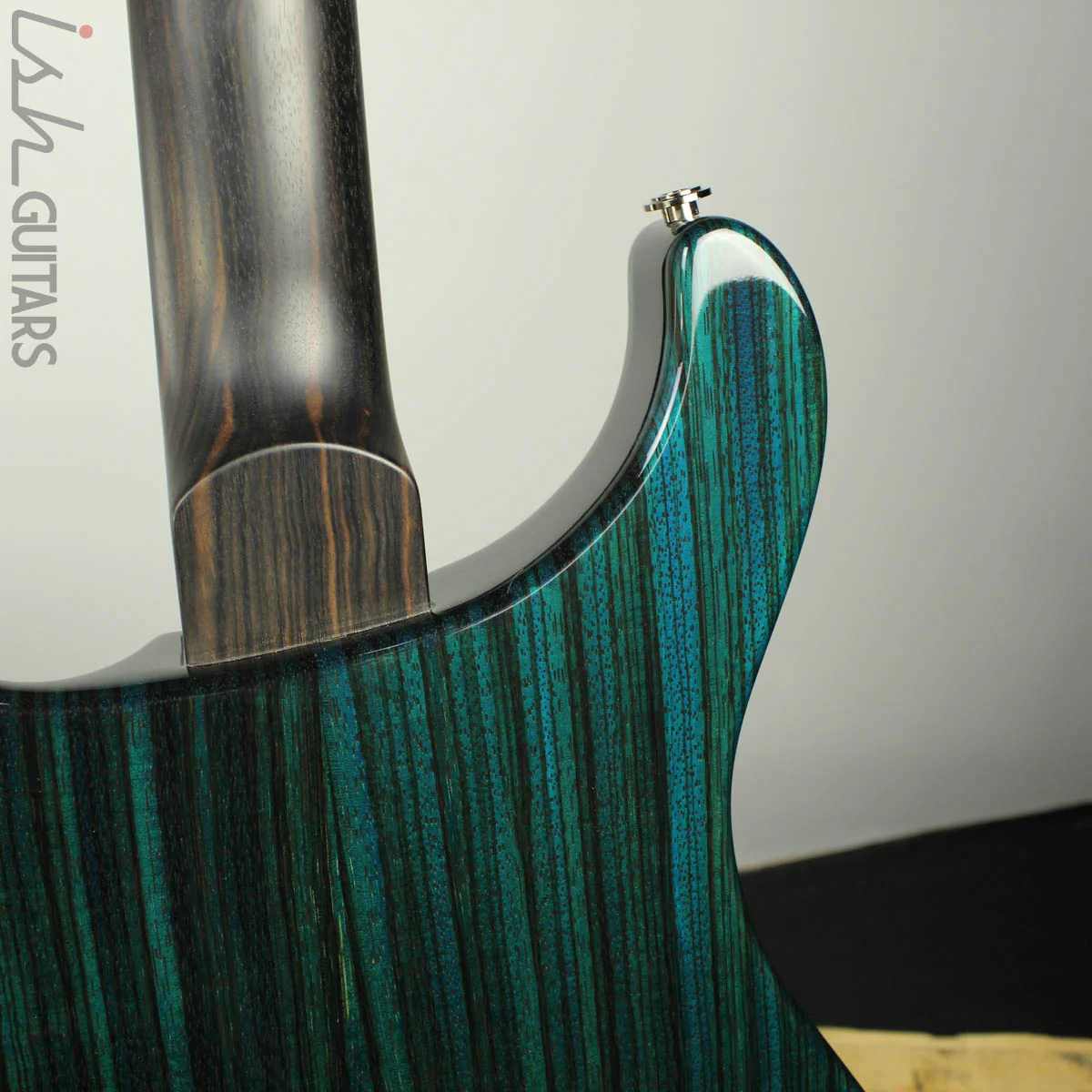 2018 PRS Paul Reed Smith Private Stock Custom 24 Multi Scale Zebrawood Dark Blue Glow Smoked Burst - Image 11
