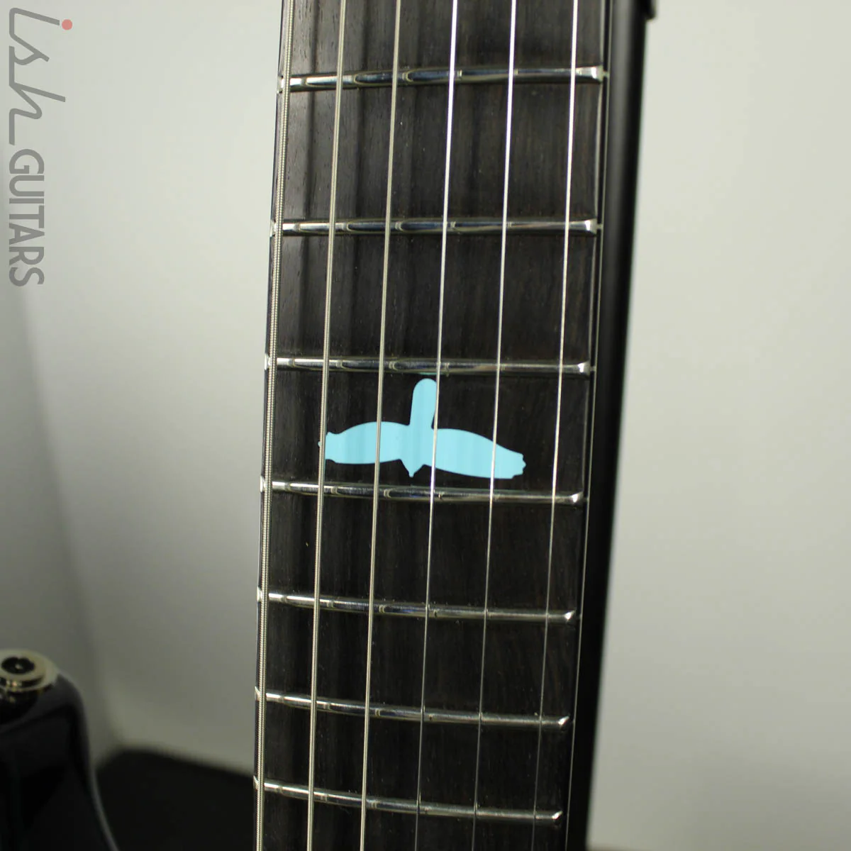 2018 PRS Paul Reed Smith Private Stock Custom 24 Multi Scale Zebrawood Dark Blue Glow Smoked Burst - Image 6