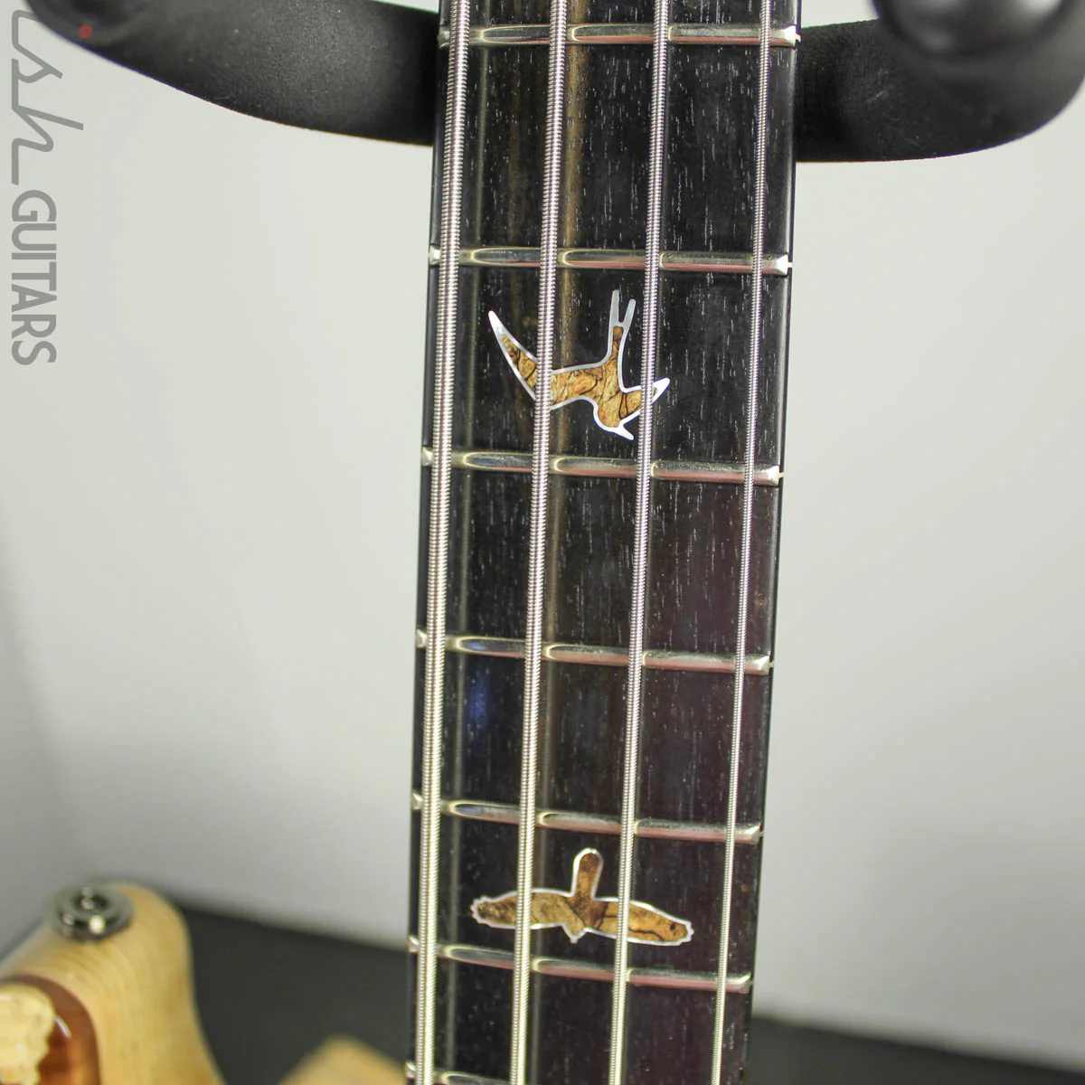 2018 PRS Private Stock Short Scale Hollowbody Bass Spalted Maple - Image 8
