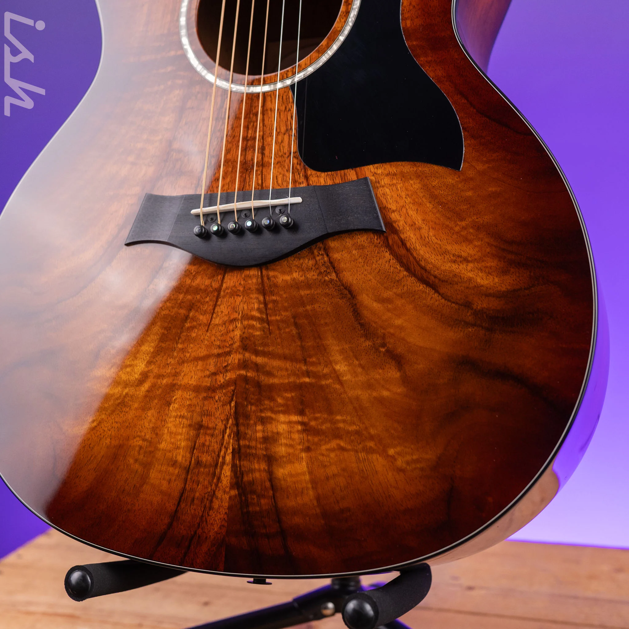 2018 Taylor 224ce-K DLX Koa Grand Auditorium Acoustic-Electric Guitar - Image 4