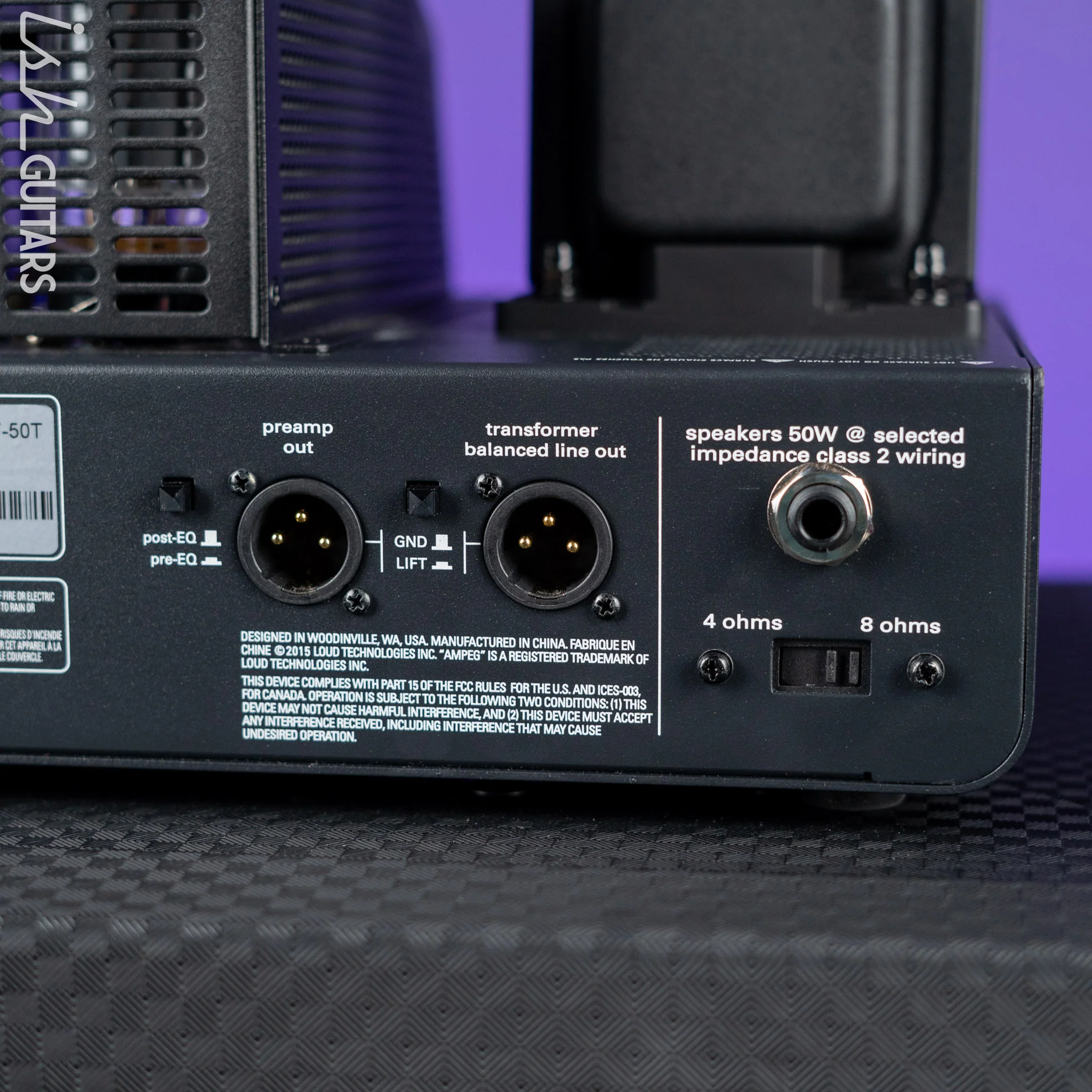 2019 Ampeg PF-50T Portaflex Bass Amplifier Head and PF-115HE Cab - Image 12