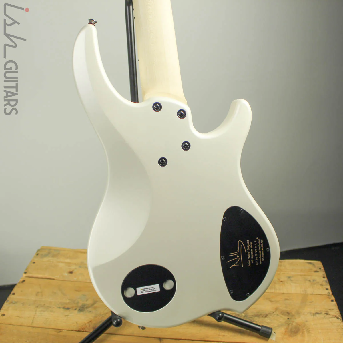 2019 Dingwall NG-3 Ducati Pearl White 5 String Left-Handed - Image 7