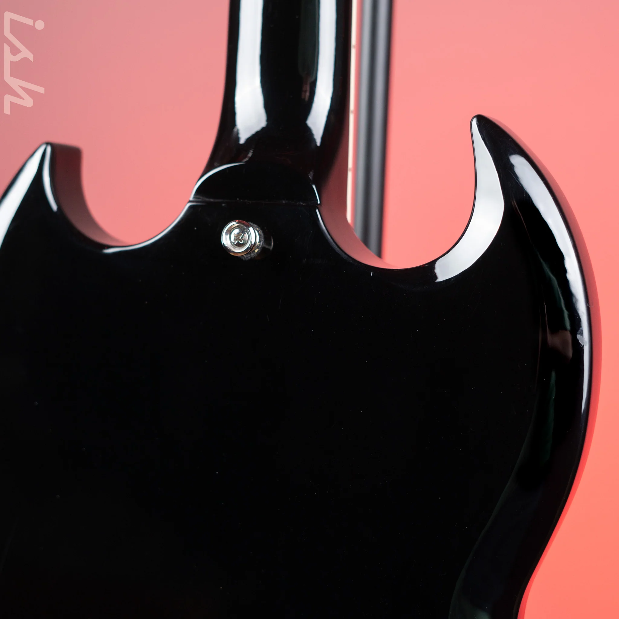 2019 Epiphone SG Modern Figured Flame Maple Top Electric Guitar Trans Black Fade - Image 9