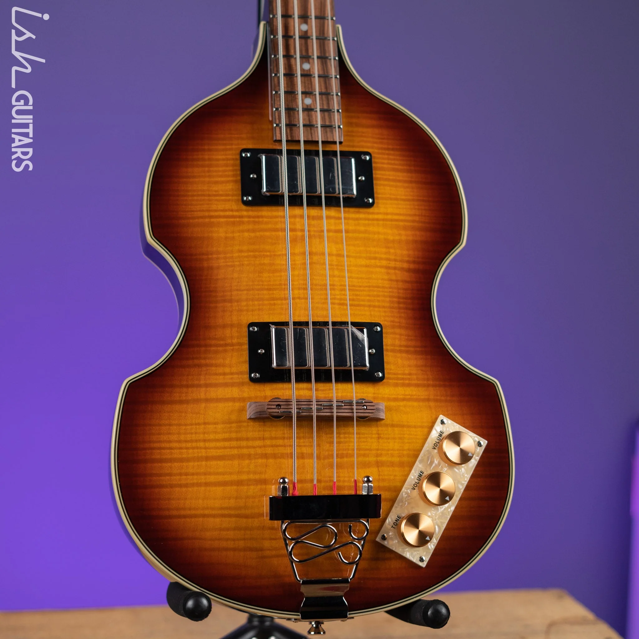 2019 Epiphone Viola Bass Vintage Sunburst