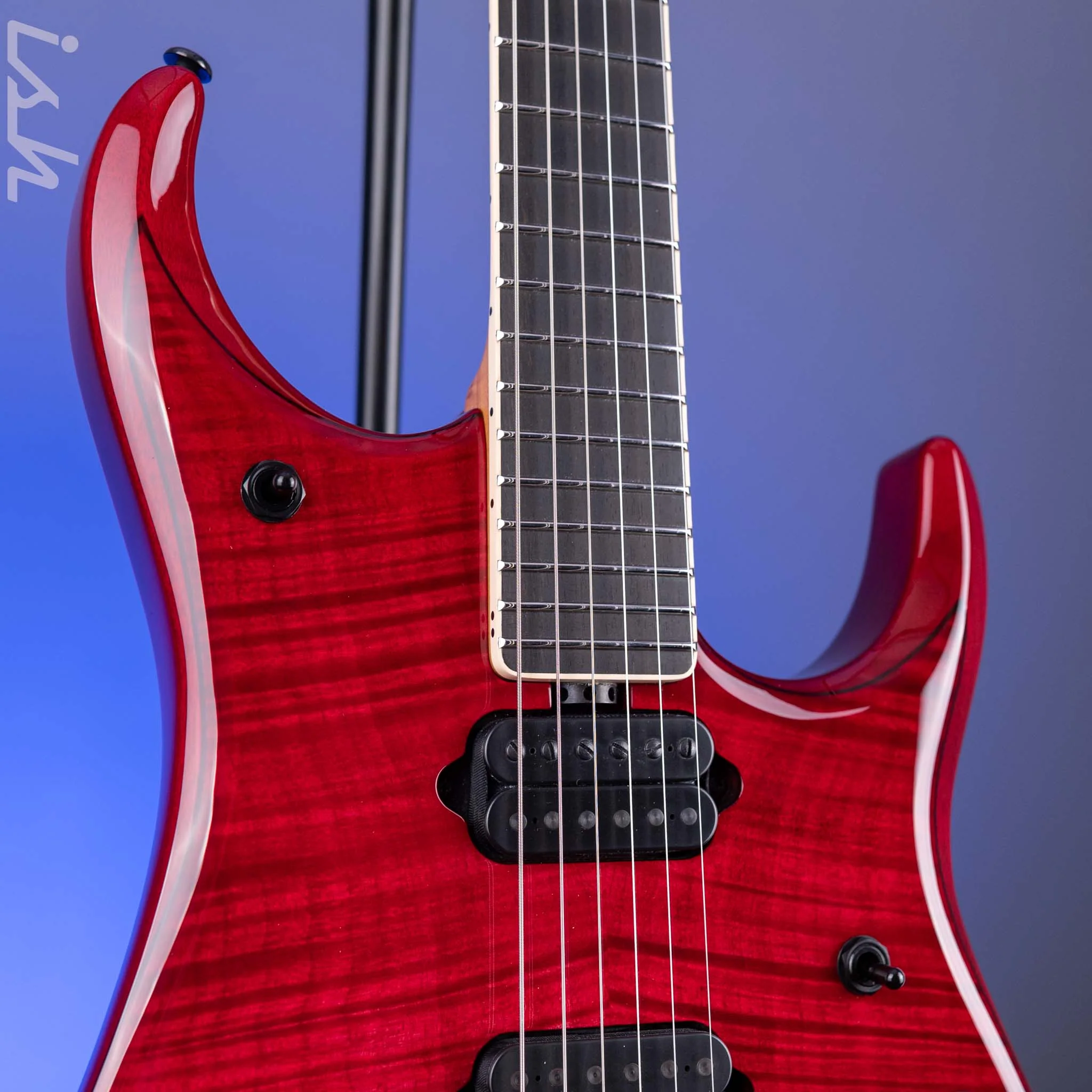 2019 Ernie Ball Music Man BFR JP6 John Petrucci Signature Paradise Pink - Image 3