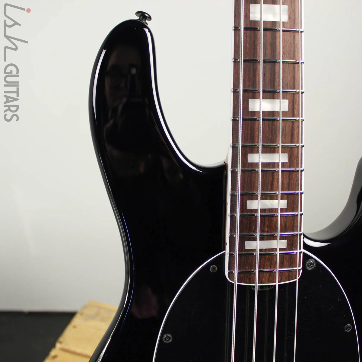2019 Ernie Ball Music Man BFR StingRay Special 4H Hades Black - Image 2