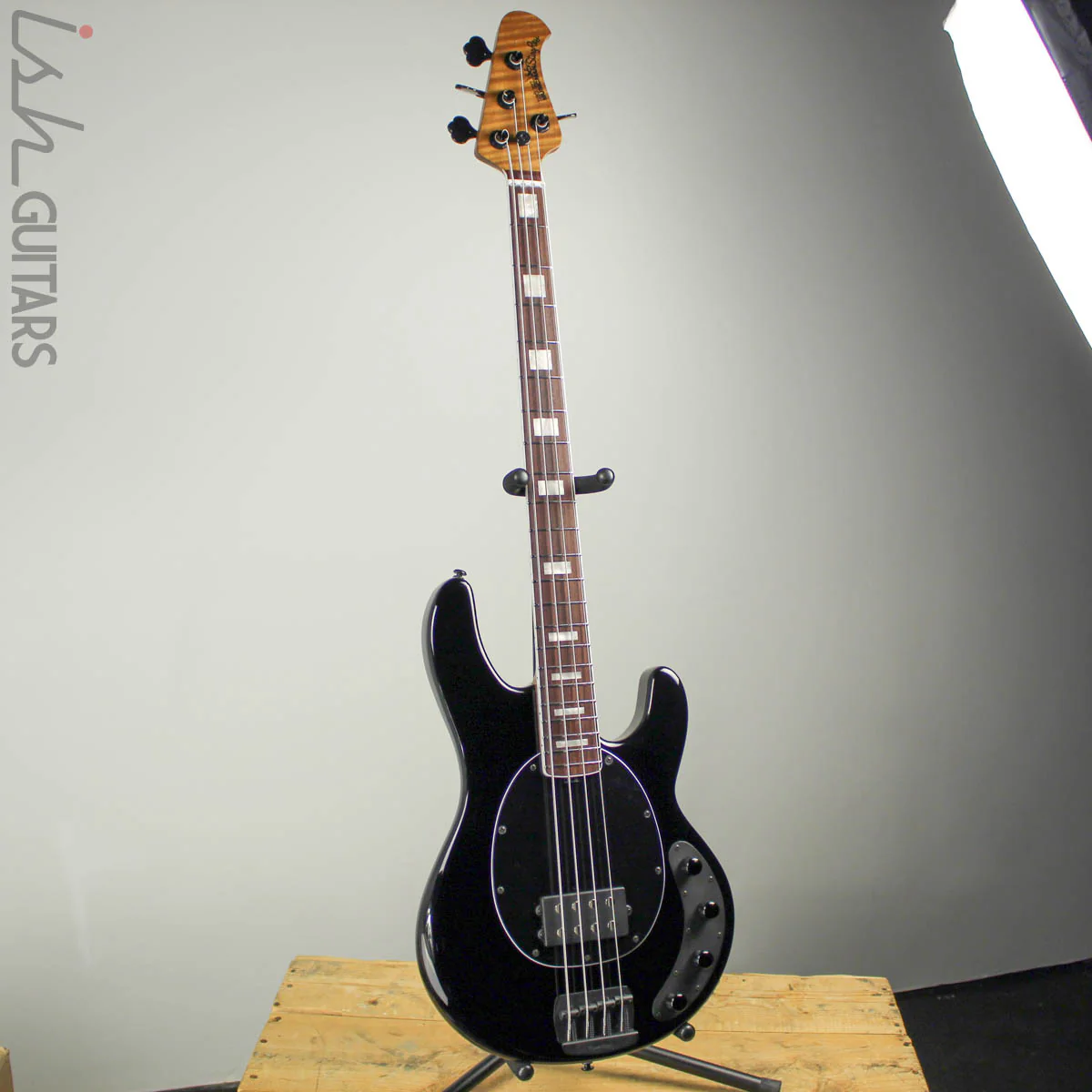 2019 Ernie Ball Music Man BFR StingRay Special 4H Hades Black - Image 4