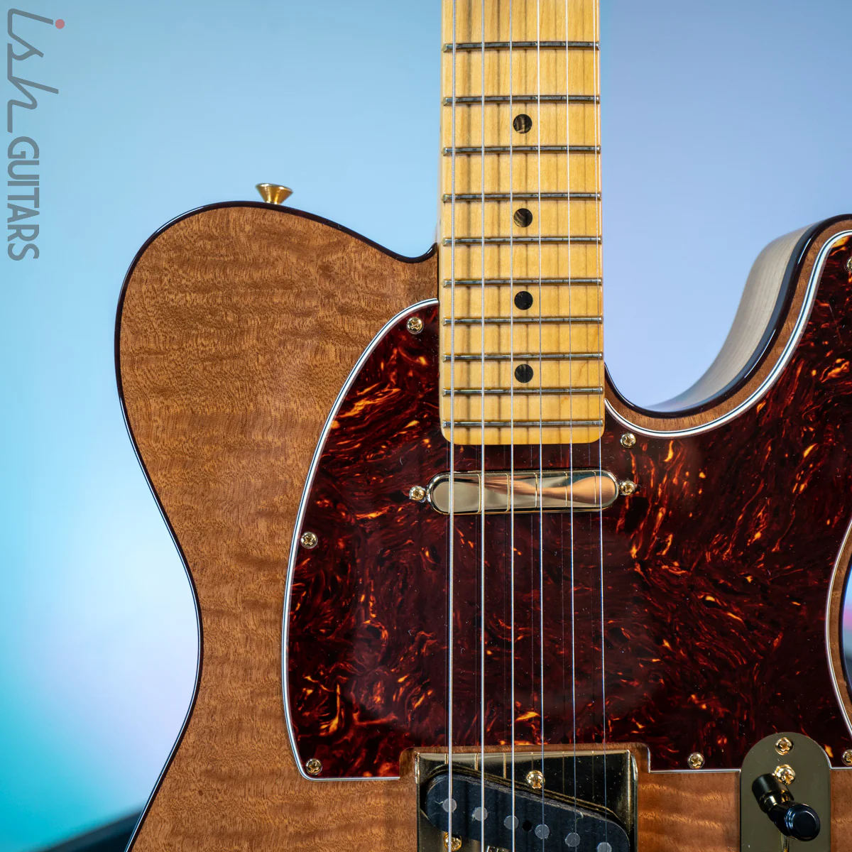 2019 Fender Rarities Telecaster Red Mahogany Top - Image 3