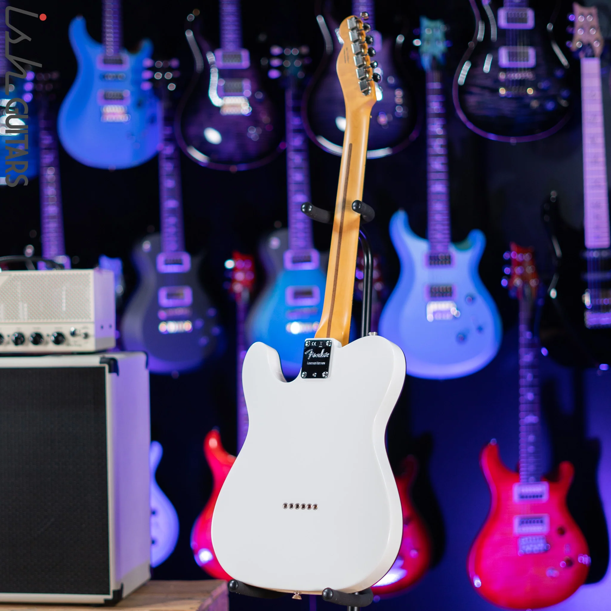 2019 Fender Two Tone Telecaster Fiesta Red Wine - Image 6