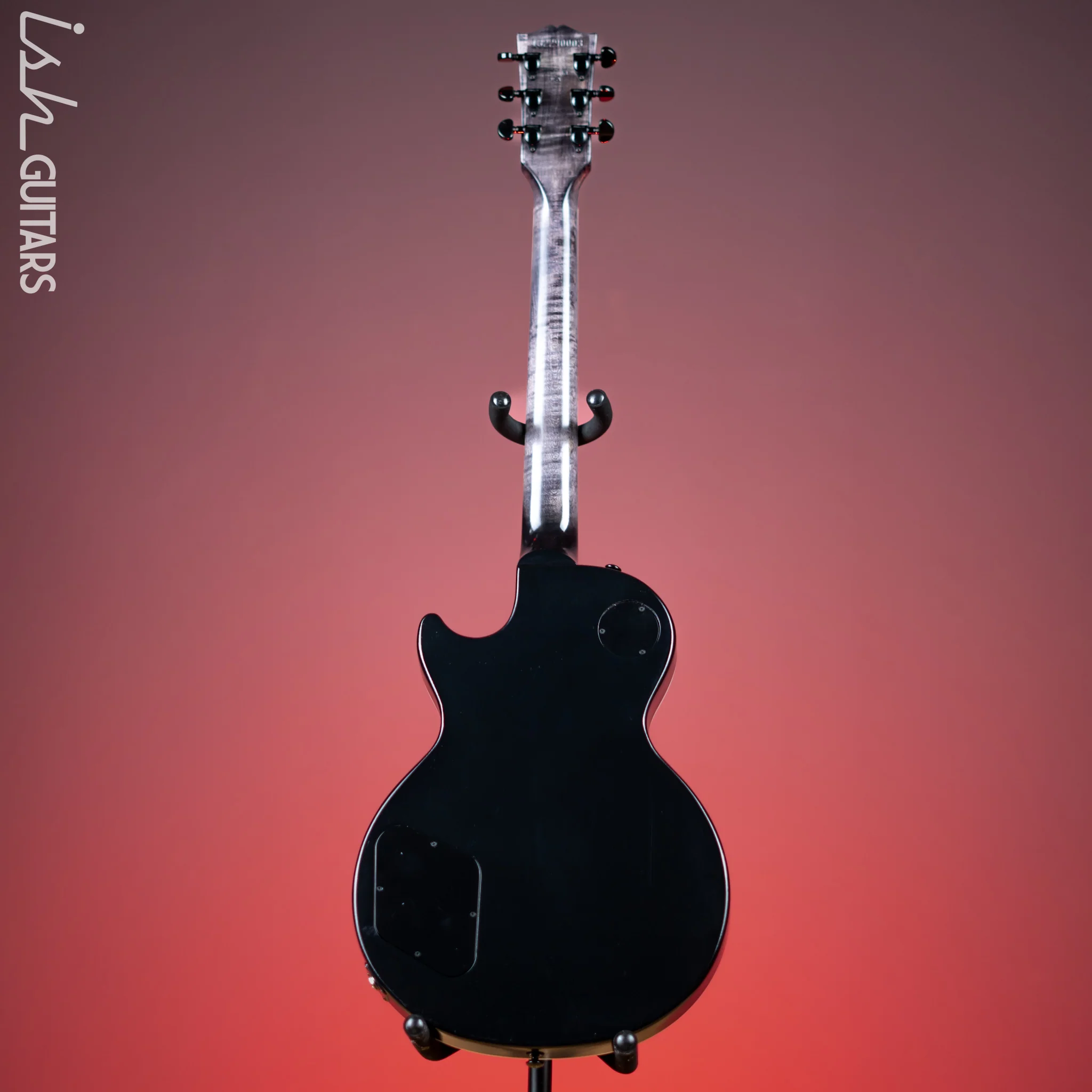 2019 Gibson Les Paul Dark Knight Smoke Black Burst - Image 10