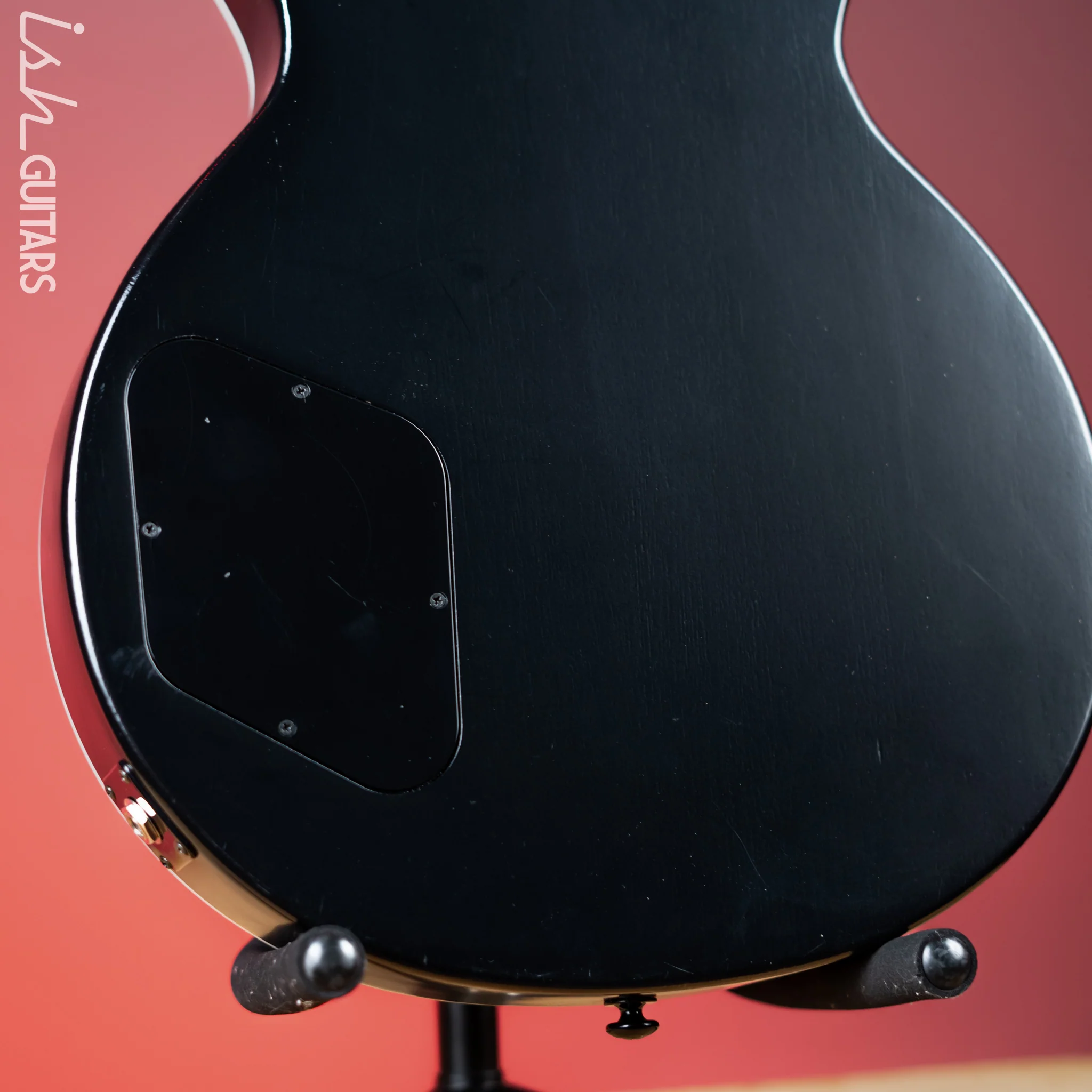 2019 Gibson Les Paul Dark Knight Smoke Black Burst - Image 13