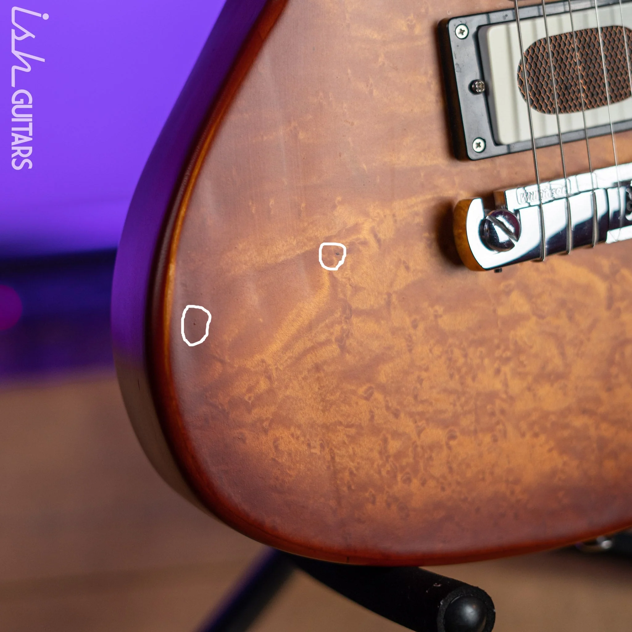2019 Harden Engineering Switchblade Electric Guitar Vintage Sunburst - Image 5