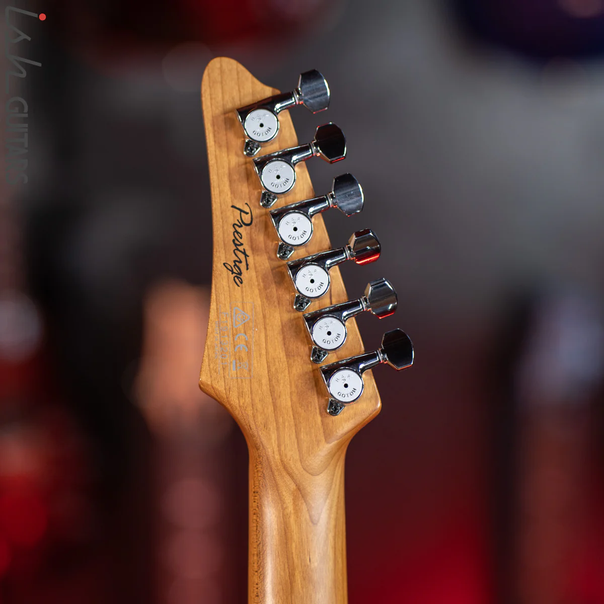 2019 Ibanez Prestige MM1 Martin Miller Signature Transparent Aqua Blue - Image 10