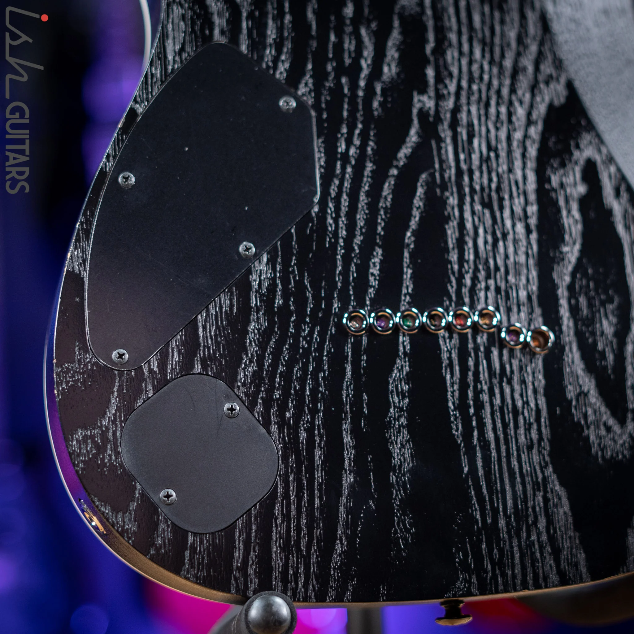 2019 Ibanez Prestige RG5328 8-String Lightning Through A Dark - Image 11