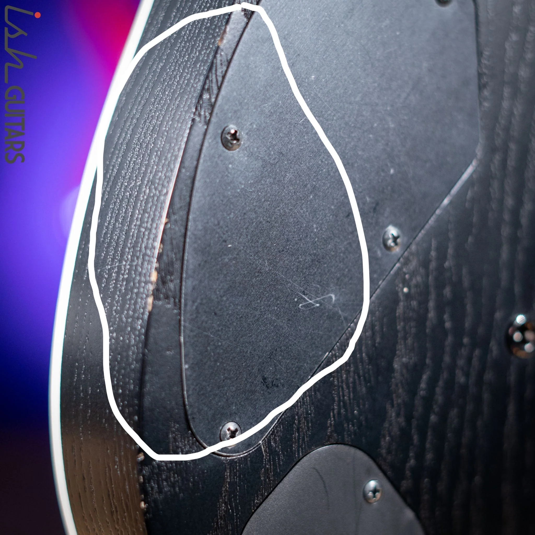 2019 Ibanez Prestige RG5328 8-String Lightning Through A Dark - Image 13