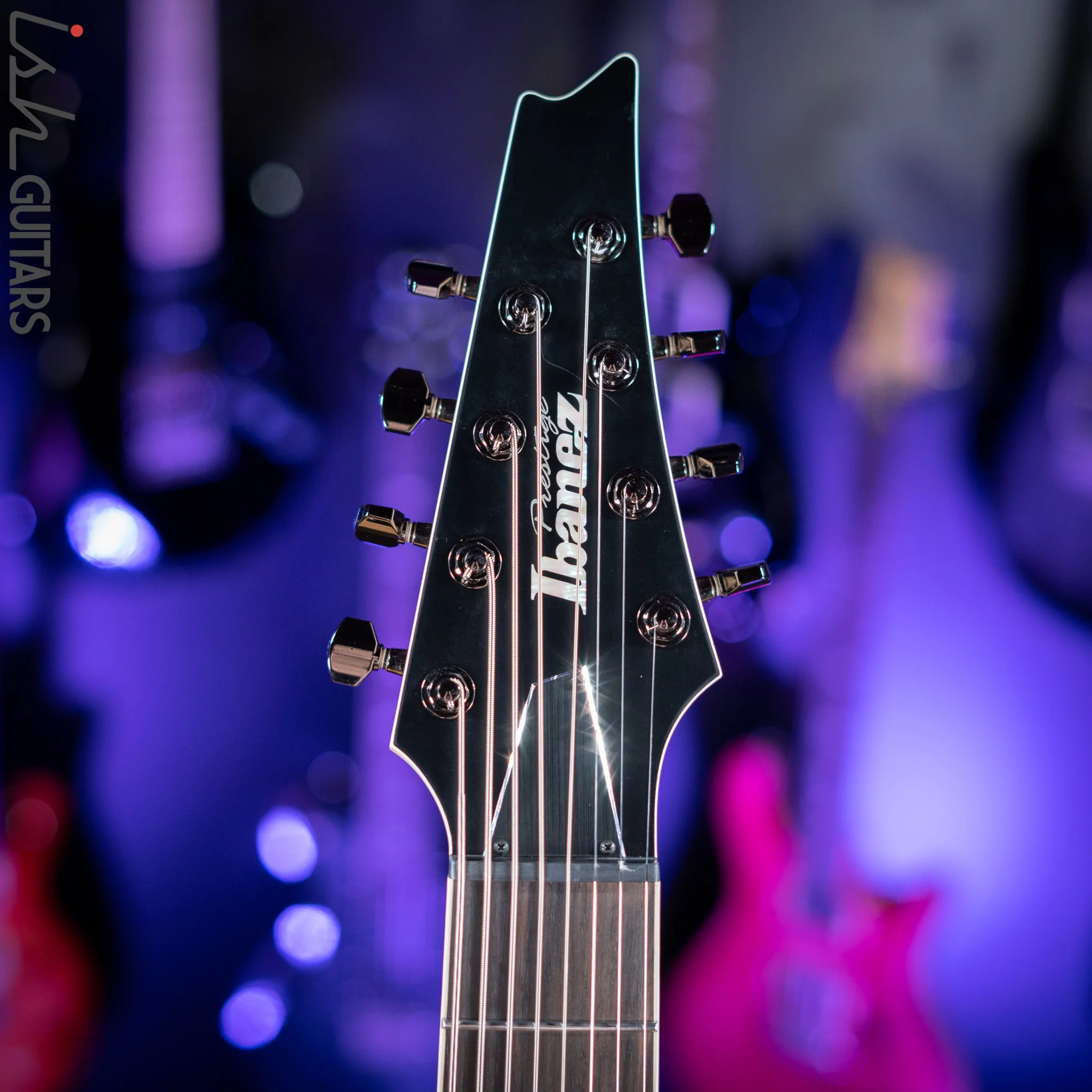 2019 Ibanez Prestige RG5328 8-String Lightning Through A Dark - Image 5