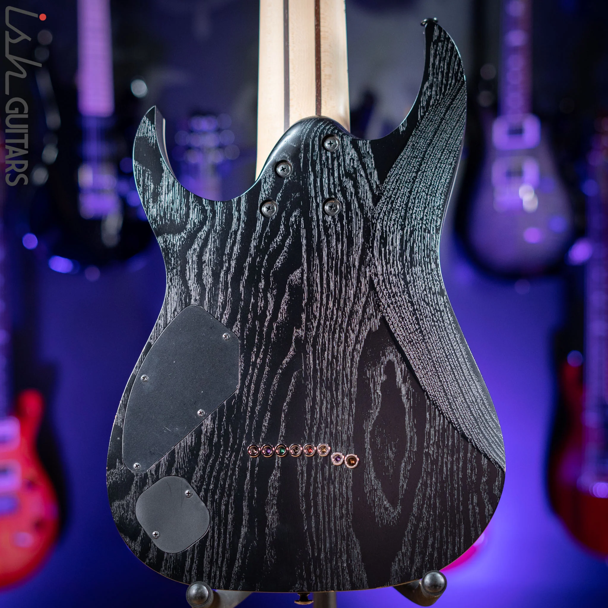 2019 Ibanez Prestige RG5328 8-String Lightning Through A Dark - Image 9