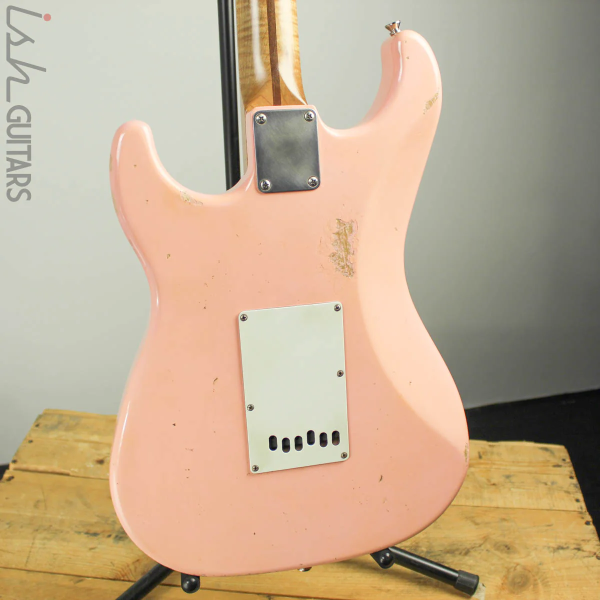 2019 LsL Instruments Saticoy SSH Relic Shell Pink Roasted Maple - Image 13