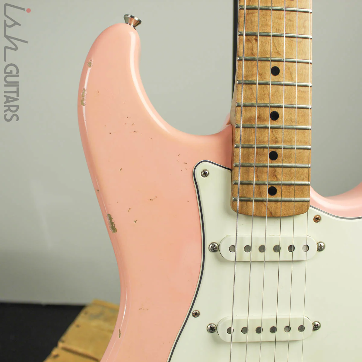 2019 LsL Instruments Saticoy SSH Relic Shell Pink Roasted Maple - Image 4