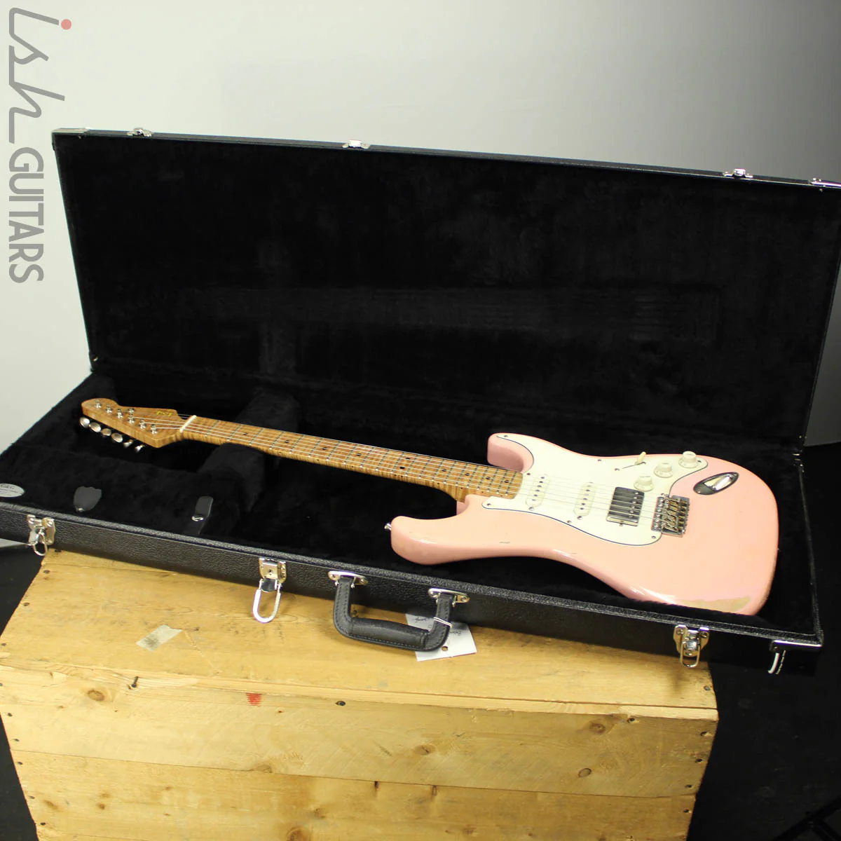2019 LsL Instruments Saticoy SSH Relic Shell Pink Roasted Maple - Image 8