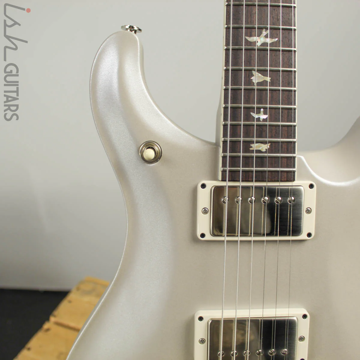2019 PRS McCarty 594 Platinum Pearl Satin Custom Color - Image 5