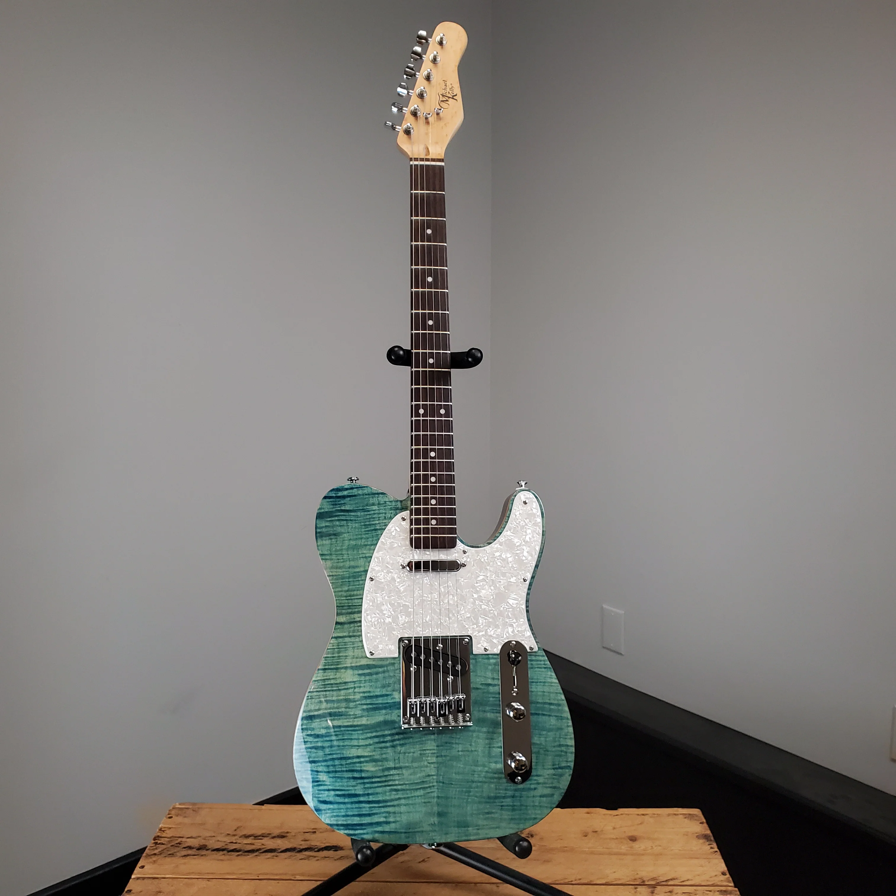 2019 Michael Kelly 1953 Telecaster Blue Jean Wash - Image 2