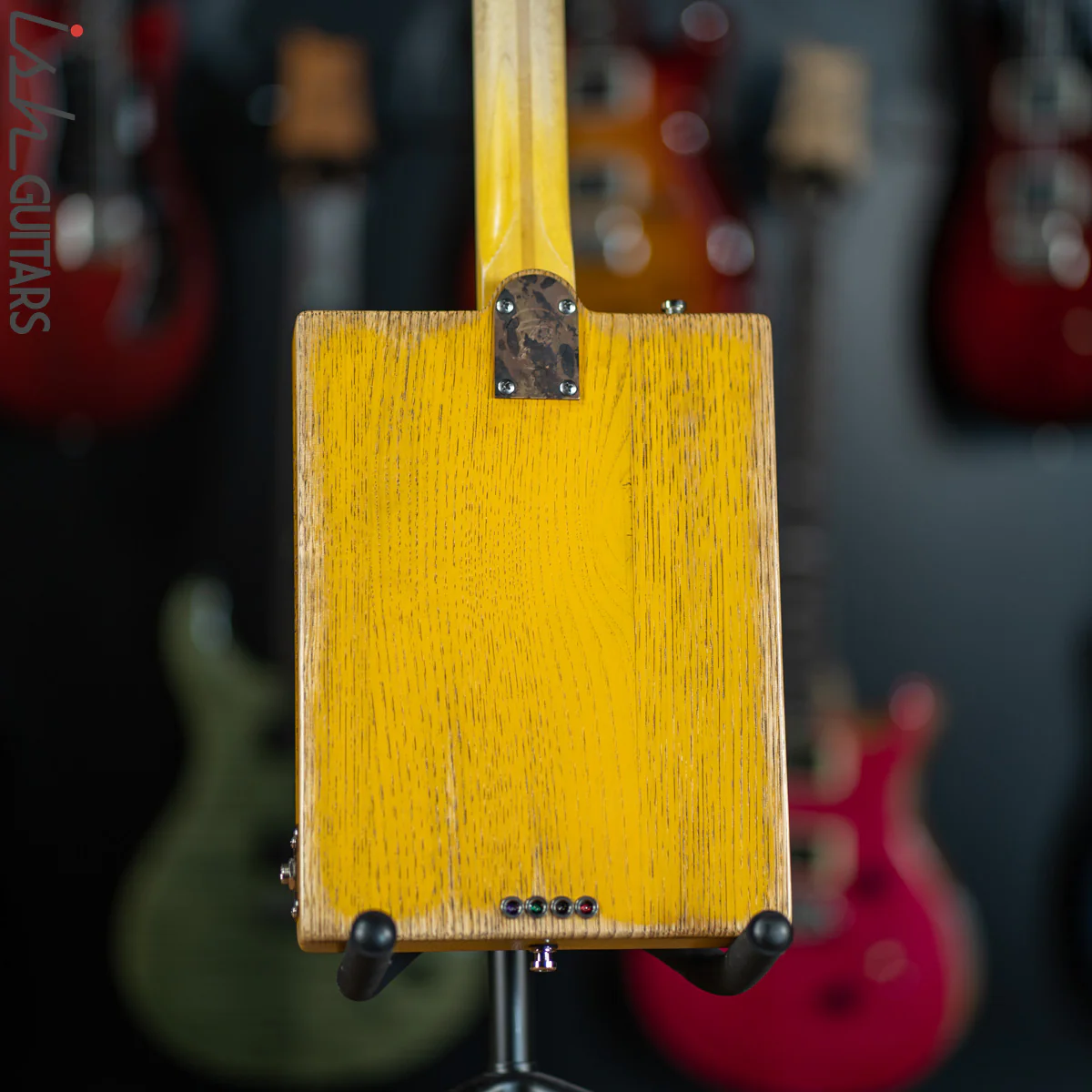 2019 Paoletti Rooster II Loft Series Christopher Ameruoso Cigar Box Guitar - Image 7