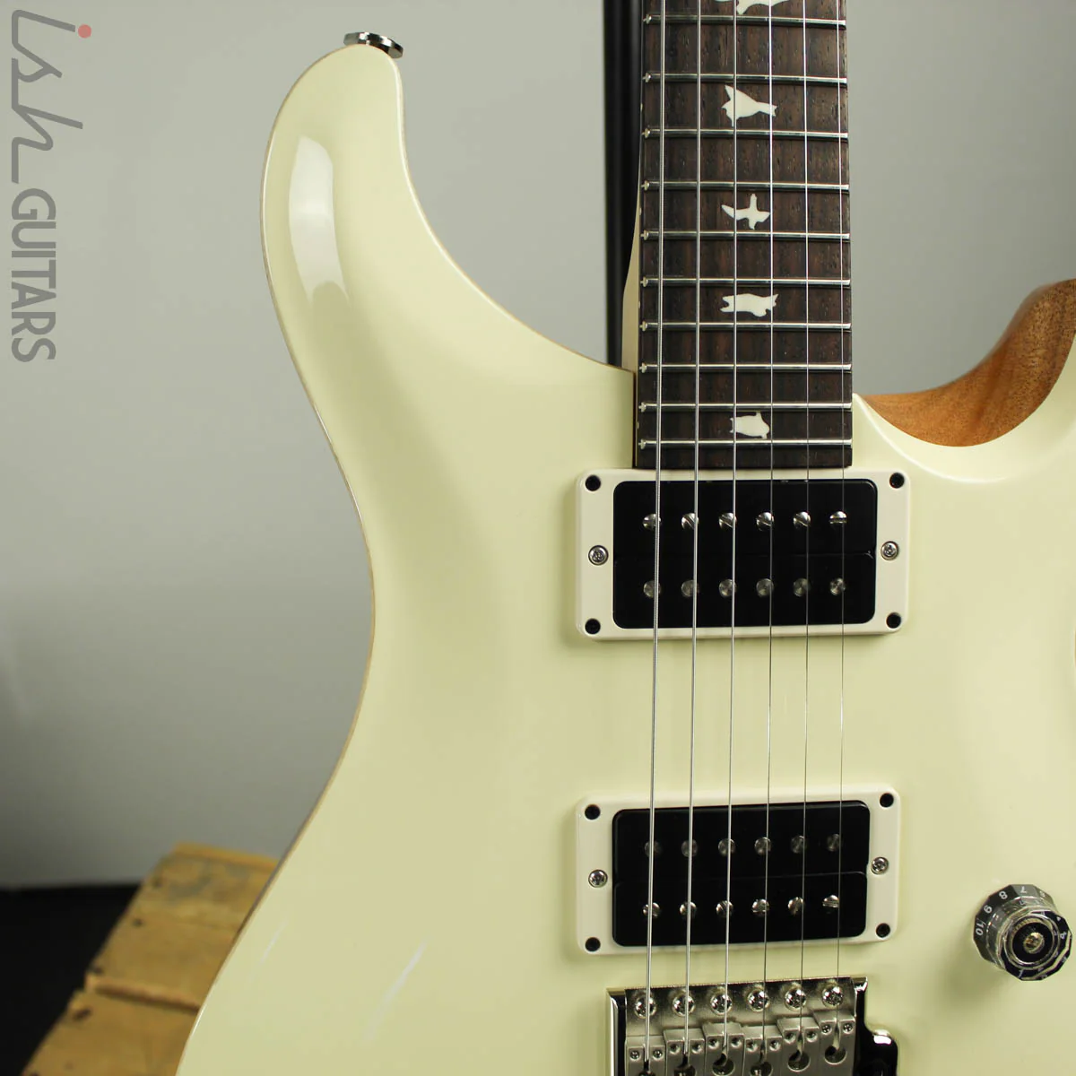 2019 Paul Reed Smith PRS CE 24 Antique White Natural Back - Image 4